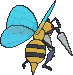 Beedrill, Back, in Omega Ruby & Alpha Sapphire