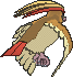 Pidgeot, Back, in Omega Ruby & Alpha Sapphire