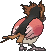Spearow, Back, in Omega Ruby & Alpha Sapphire