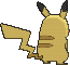 Pikachu, Back, in Omega Ruby & Alpha Sapphire