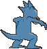 Golduck, Back, in Omega Ruby & Alpha Sapphire