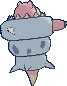Slowbro Mega, Back, in Omega Ruby & Alpha Sapphire