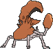 Kingler, Back, in Omega Ruby & Alpha Sapphire
