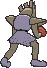 Hitmonchan, Back, in Omega Ruby & Alpha Sapphire