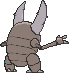 Pinsir, Back, in Omega Ruby & Alpha Sapphire