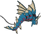 Gyarados Mega, Back, in Omega Ruby & Alpha Sapphire