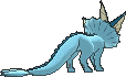 Vaporeon, Back, in Omega Ruby & Alpha Sapphire
