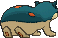 Quilava, Back, in Omega Ruby & Alpha Sapphire