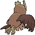 Noctowl, Back, in Omega Ruby & Alpha Sapphire