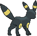 Umbreon, Back, in Omega Ruby & Alpha Sapphire