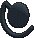 Unown D, Back, in Omega Ruby & Alpha Sapphire