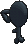 Unown F, Back, in Omega Ruby & Alpha Sapphire