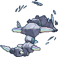 Steelix Mega, Back, in Omega Ruby & Alpha Sapphire
