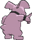 Granbull, Back, in Omega Ruby & Alpha Sapphire