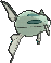 Remoraid, Back, in Omega Ruby & Alpha Sapphire