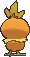 Torchic, Back, in Omega Ruby & Alpha Sapphire