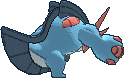Swampert Mega, Back, in Omega Ruby & Alpha Sapphire