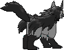 Mightyena, Back, in Omega Ruby & Alpha Sapphire