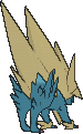 Manectric Mega, Back, in Omega Ruby & Alpha Sapphire