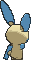 Minun, Back, in Omega Ruby & Alpha Sapphire