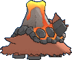 Camerupt Mega, Back, in Omega Ruby & Alpha Sapphire