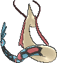 Milotic, Back, in Omega Ruby & Alpha Sapphire