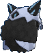 Glalie Mega, Back, in Omega Ruby & Alpha Sapphire