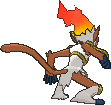 Infernape, Back, in Omega Ruby & Alpha Sapphire