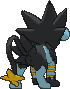 Luxray, Back, in Omega Ruby & Alpha Sapphire