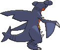 Garchomp, Back, in Omega Ruby & Alpha Sapphire