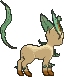Leafeon, Back, in Omega Ruby & Alpha Sapphire