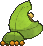 Sewaddle, Back, in Omega Ruby & Alpha Sapphire
