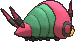 Venipede, Back, in Omega Ruby & Alpha Sapphire