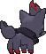 Zorua, Back, in Omega Ruby & Alpha Sapphire