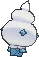 Vanillite, Back, in Omega Ruby & Alpha Sapphire