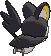 Emolga, Back, in Omega Ruby & Alpha Sapphire