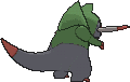 Fraxure, Back, in Omega Ruby & Alpha Sapphire