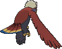 Braviary, Back, in Omega Ruby & Alpha Sapphire