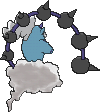 Thundurus Incarnate Forme, Back, in Omega Ruby & Alpha Sapphire