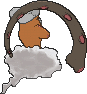 Landorus Incarnate Forme, Back, in Omega Ruby & Alpha Sapphire