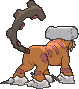 Landorus Therian Forme, Back, in Omega Ruby & Alpha Sapphire