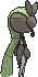 Meloetta Aria Forme, Back, in Omega Ruby & Alpha Sapphire