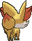 Fennekin, Back, in Omega Ruby & Alpha Sapphire