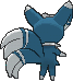 Meowstic Male, Back, in Omega Ruby & Alpha Sapphire