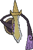 Aegislash Blade Forme, Back, in Omega Ruby & Alpha Sapphire