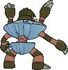 Barbaracle, Back, in Omega Ruby & Alpha Sapphire
