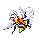 Beedrill in Platinum