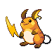 Raichu, Front, in Platinum