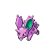 Nidoran♂, Front, in Platinum