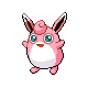 Wigglytuff, Front, in Platinum